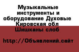 Музыкальные инструменты и оборудование Духовые. Кировская обл.,Шишканы слоб.